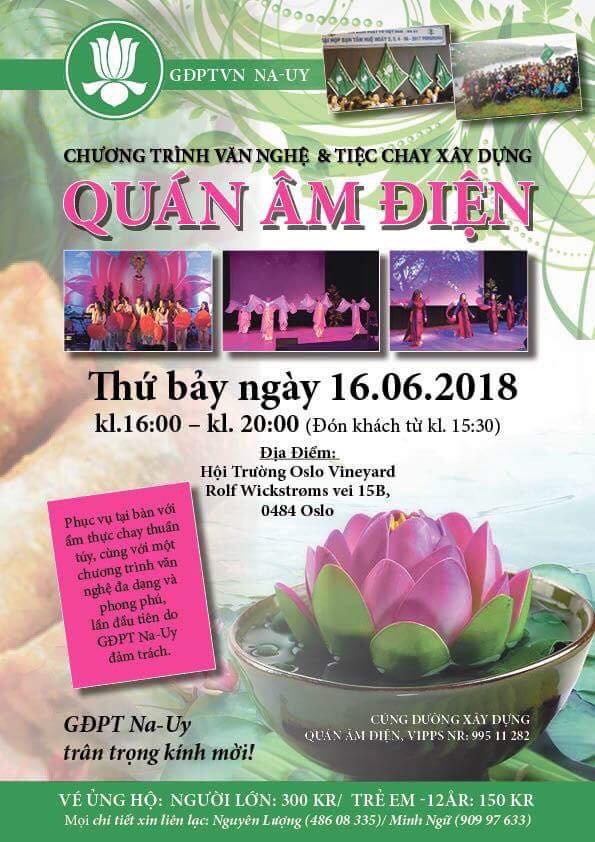 Tiệc Chay Xây Dựng Quan Âm Điện